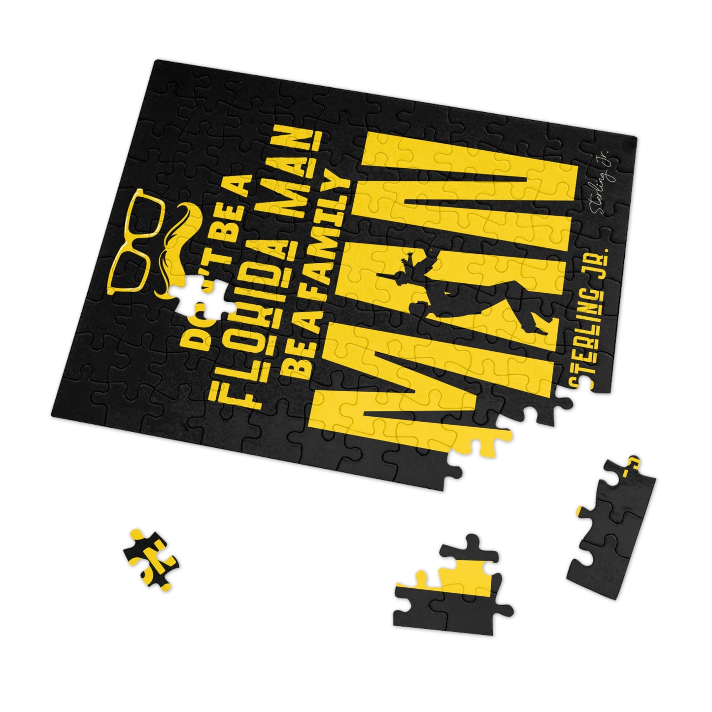 "Golden Florida Man" Jigsaw Puzzle