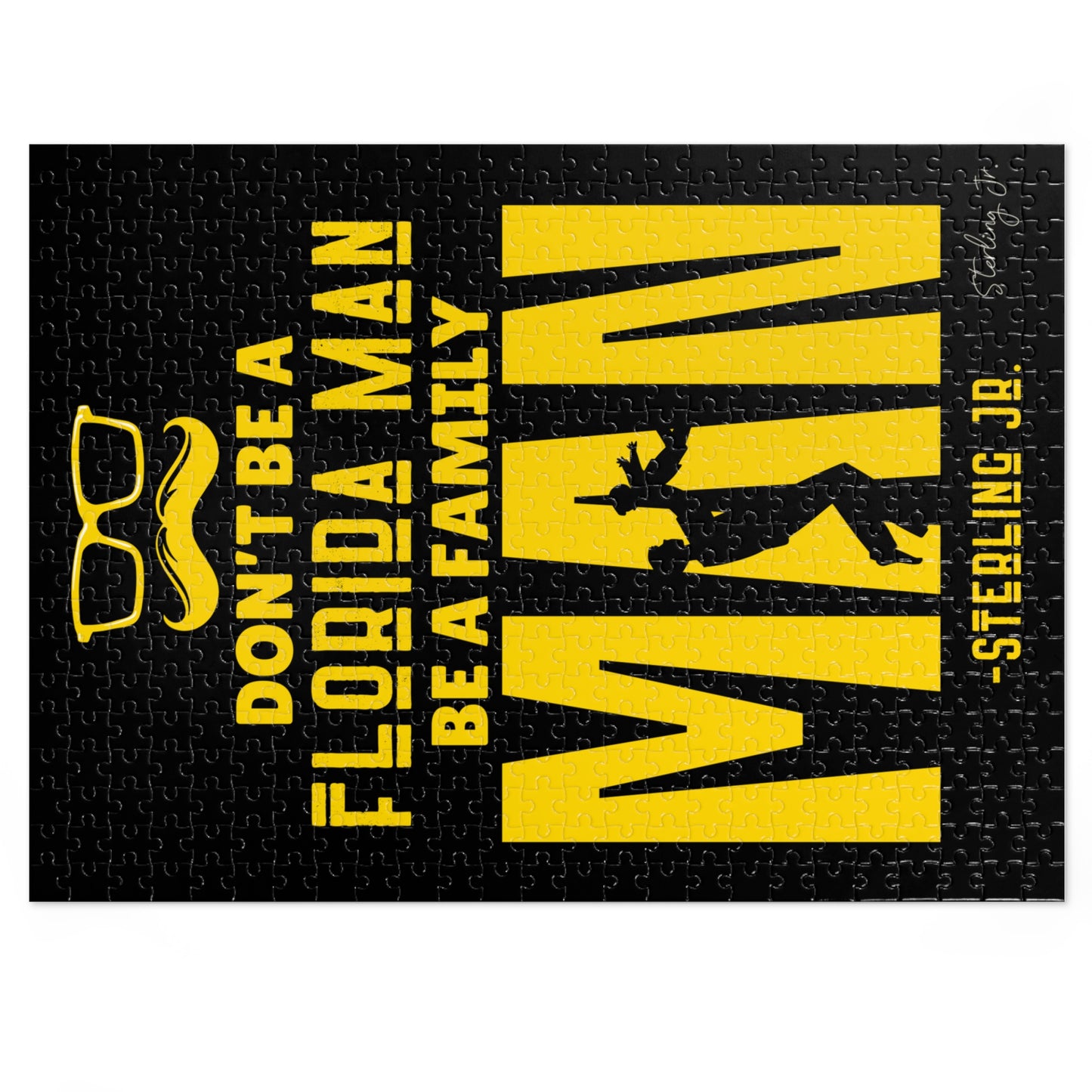 "Golden Florida Man" Jigsaw Puzzle