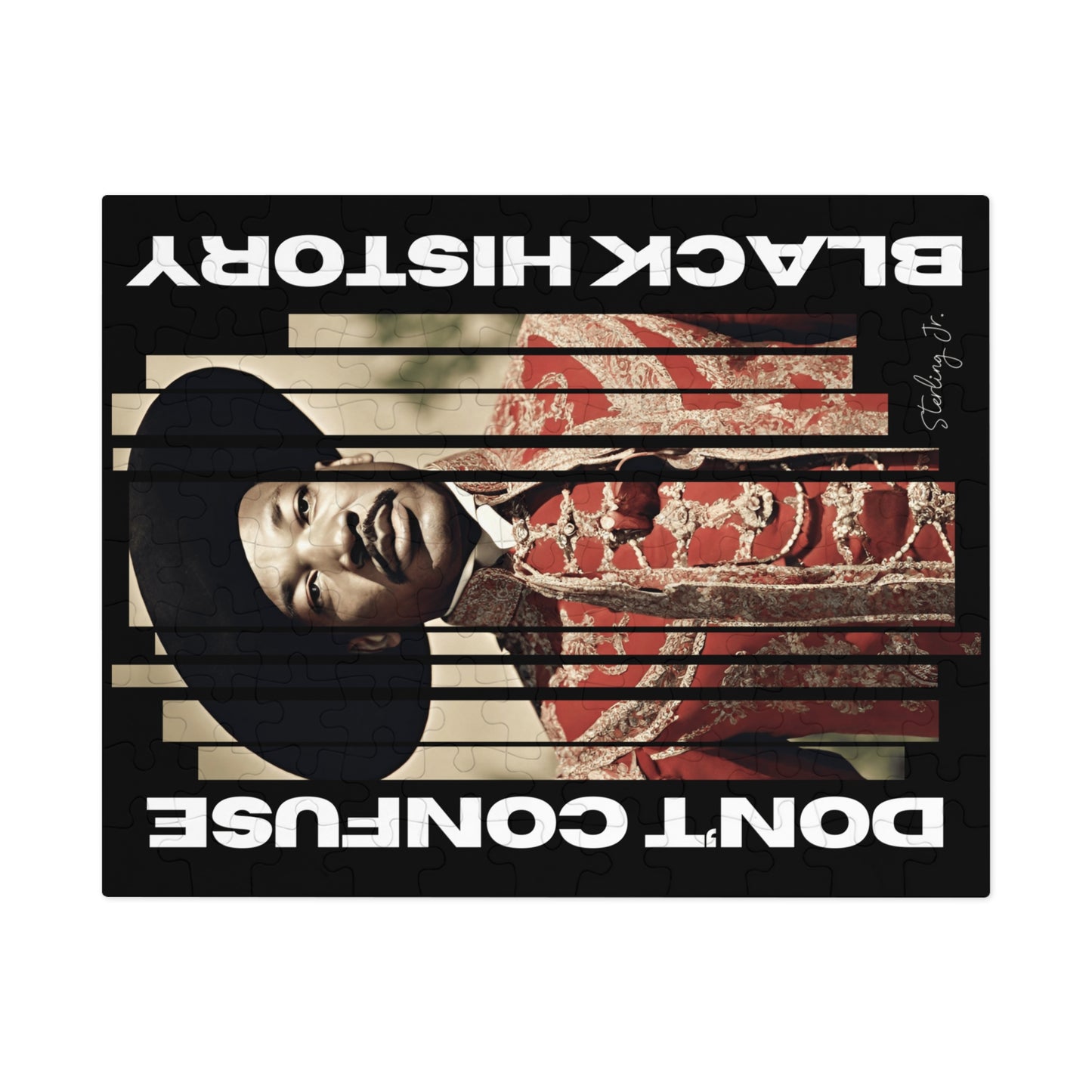 "Don't Confuse Black History" Jigsaw Puzzle