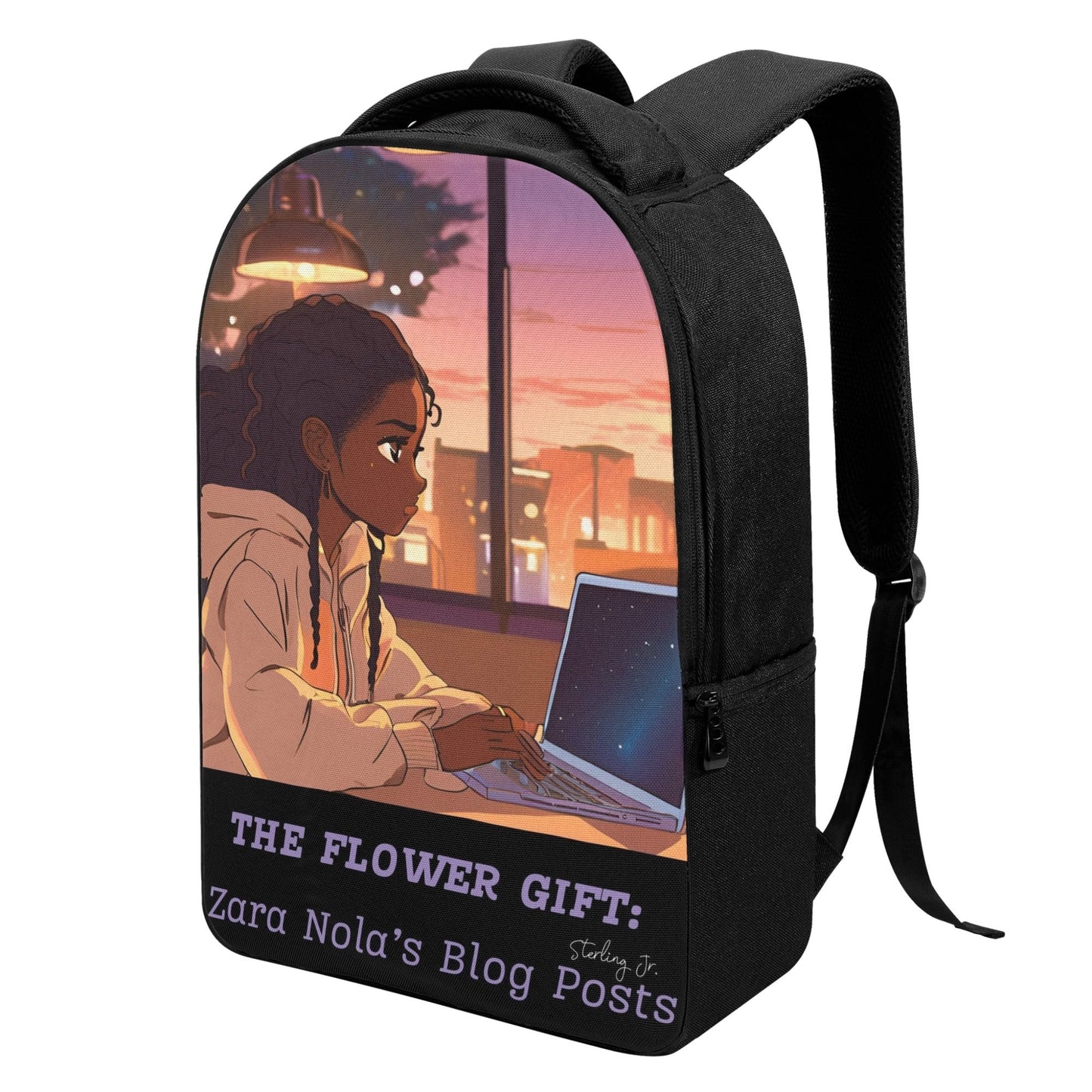 The Flower Blog - Zara Laptop Backpack