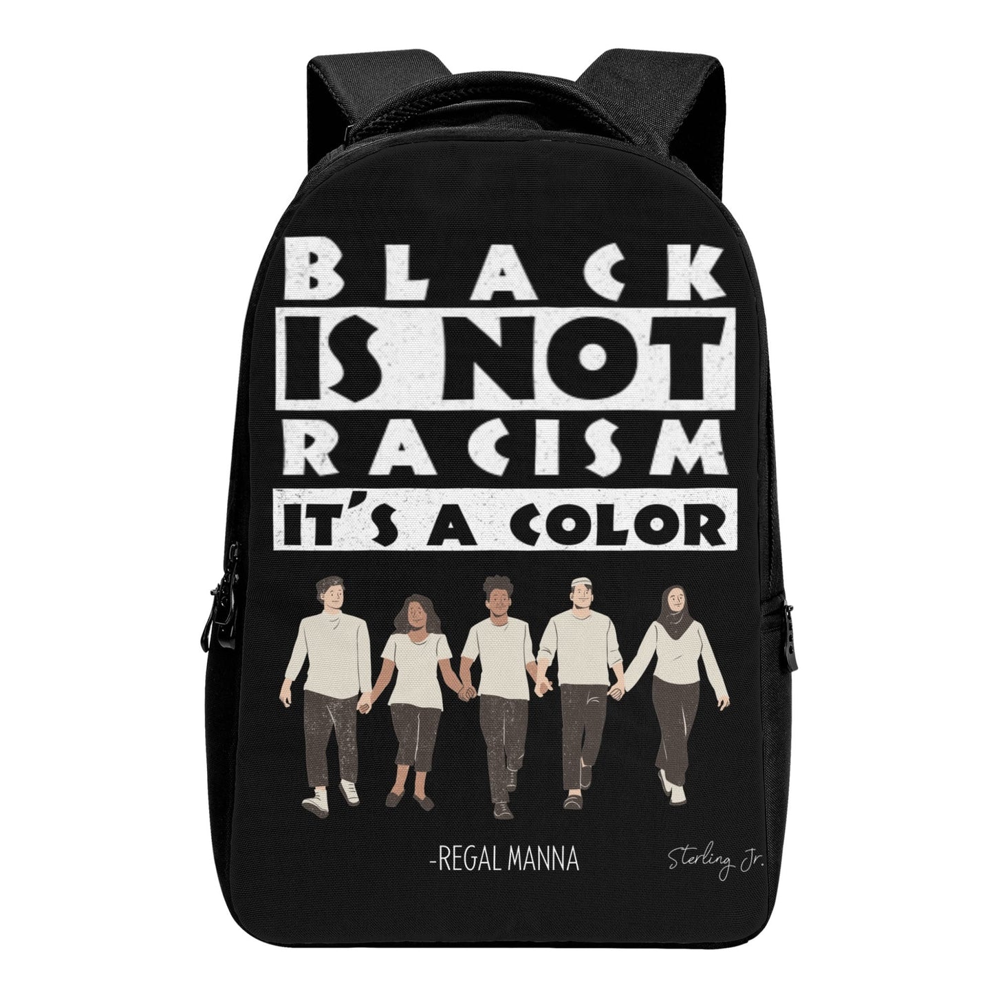 Regal Manna Quote Laptop Backpack