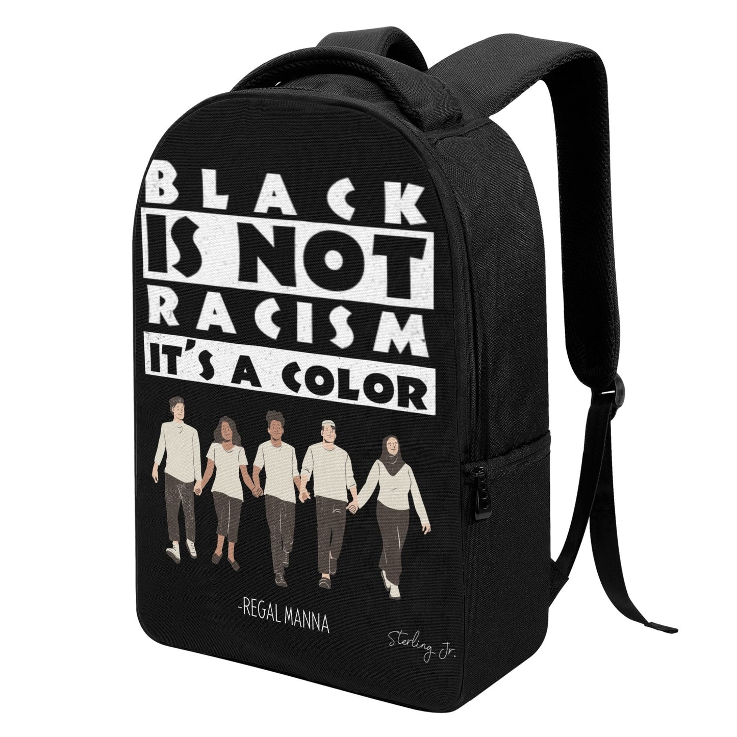 Regal Manna Quote Laptop Backpack