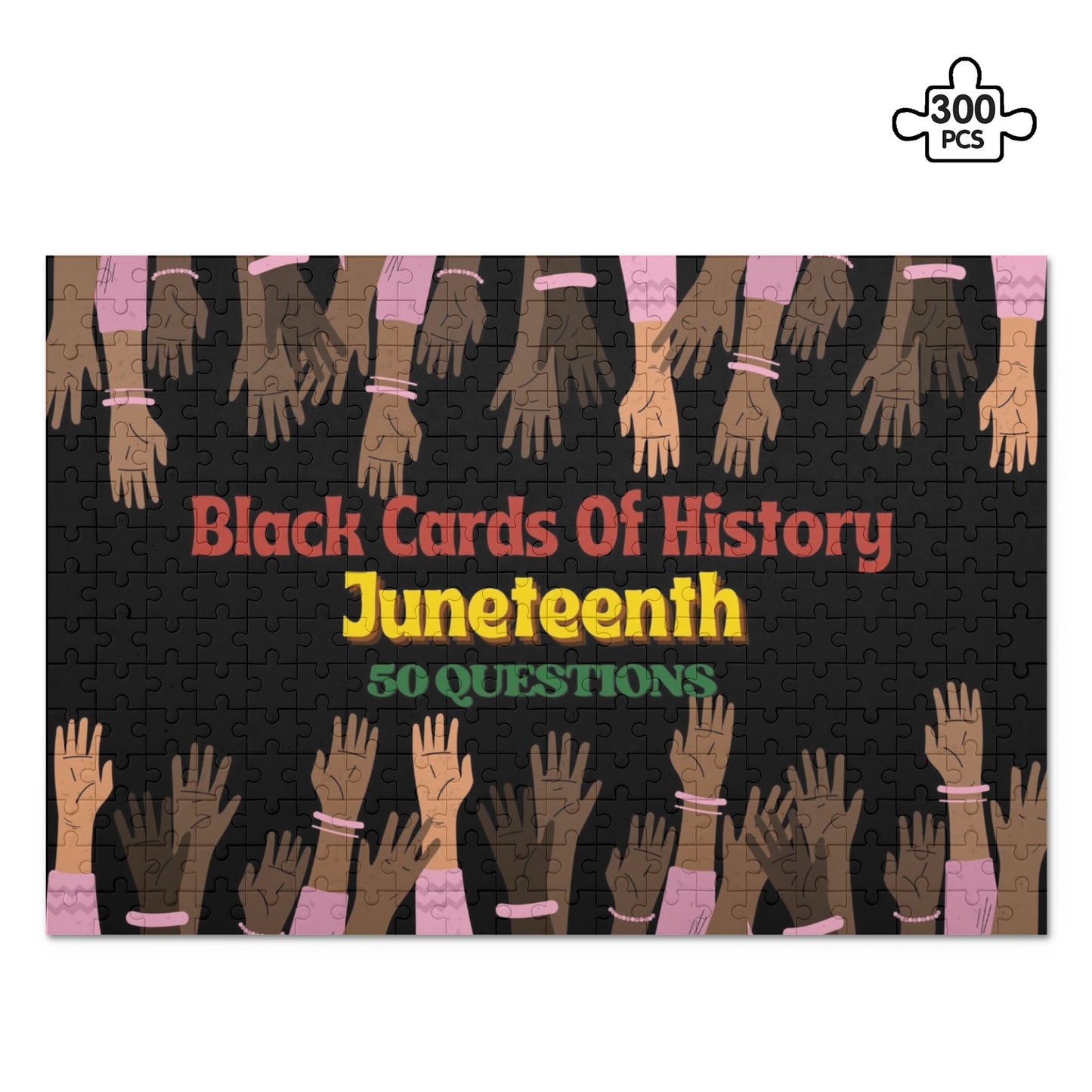 "Juneteenth" Wooden Jigsaw Puzzle (300 Pcs)