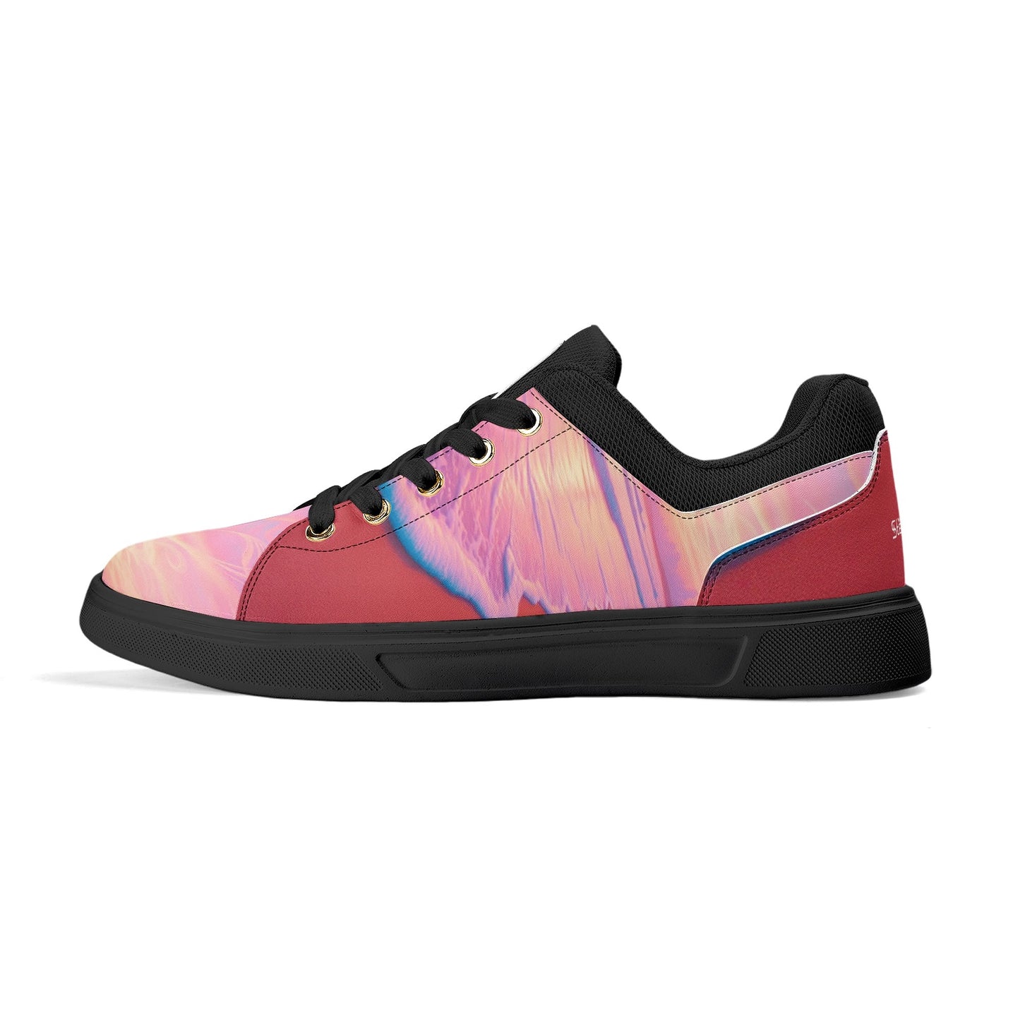 "Beyond The Tide" Unisex Lightweight Low Top Skateboard Shoes