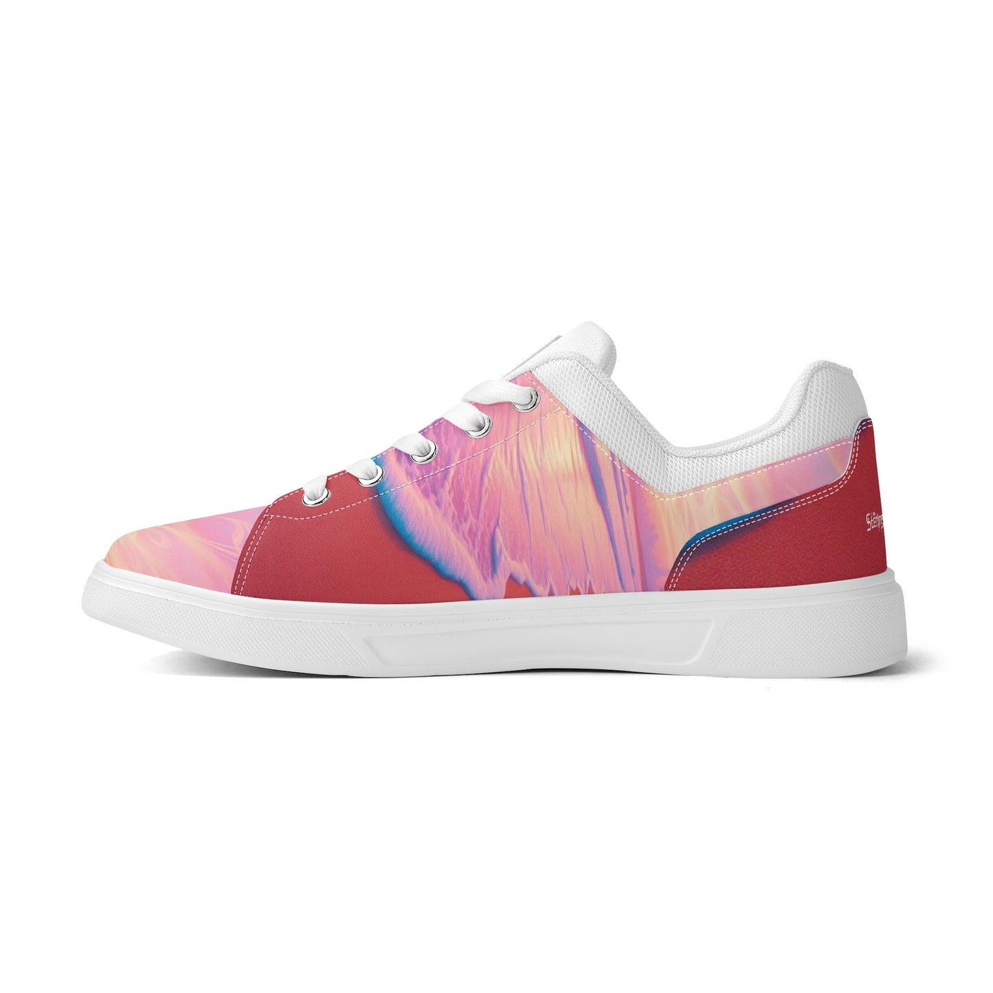 "Beyond The Tide" Unisex Lightweight Low Top Skateboard Shoes