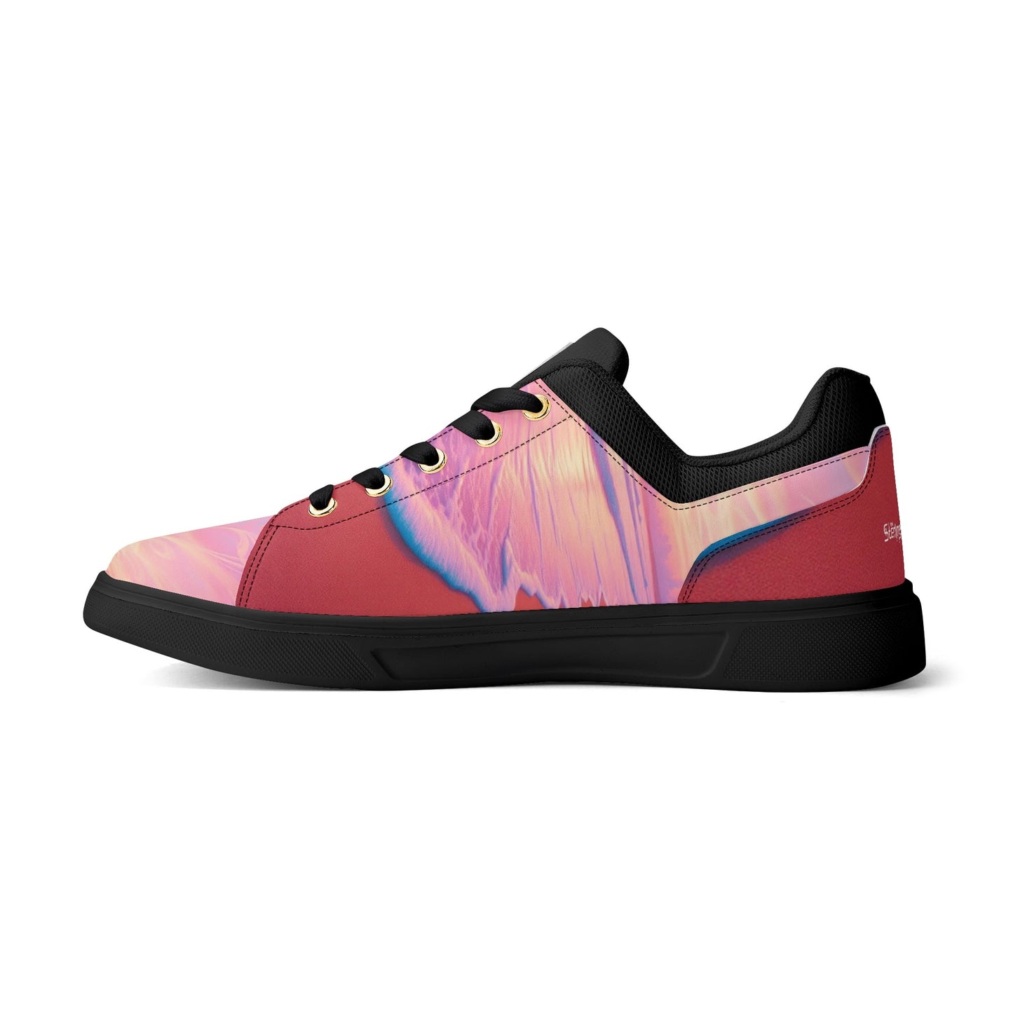 "Beyond The Tide" Unisex Lightweight Low Top Skateboard Shoes