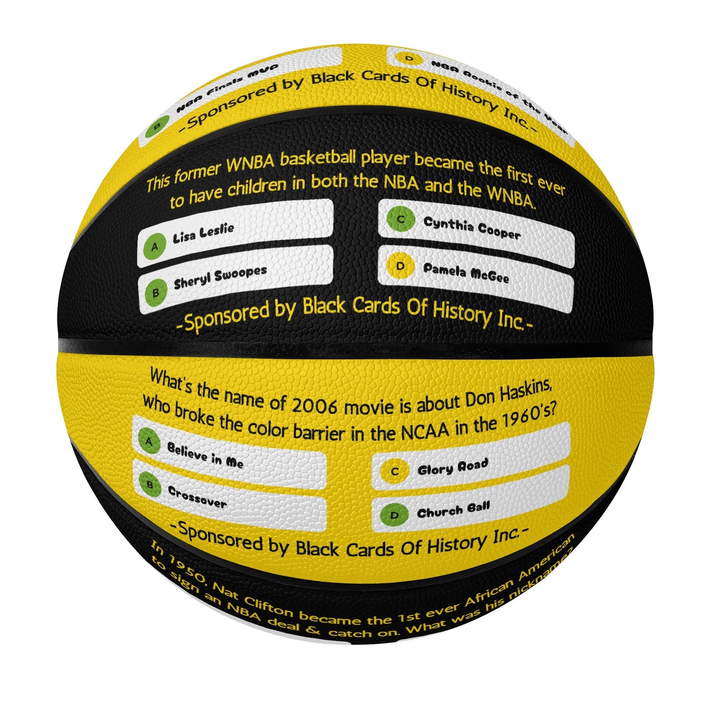 Exclusive Black History Trivia Basketball