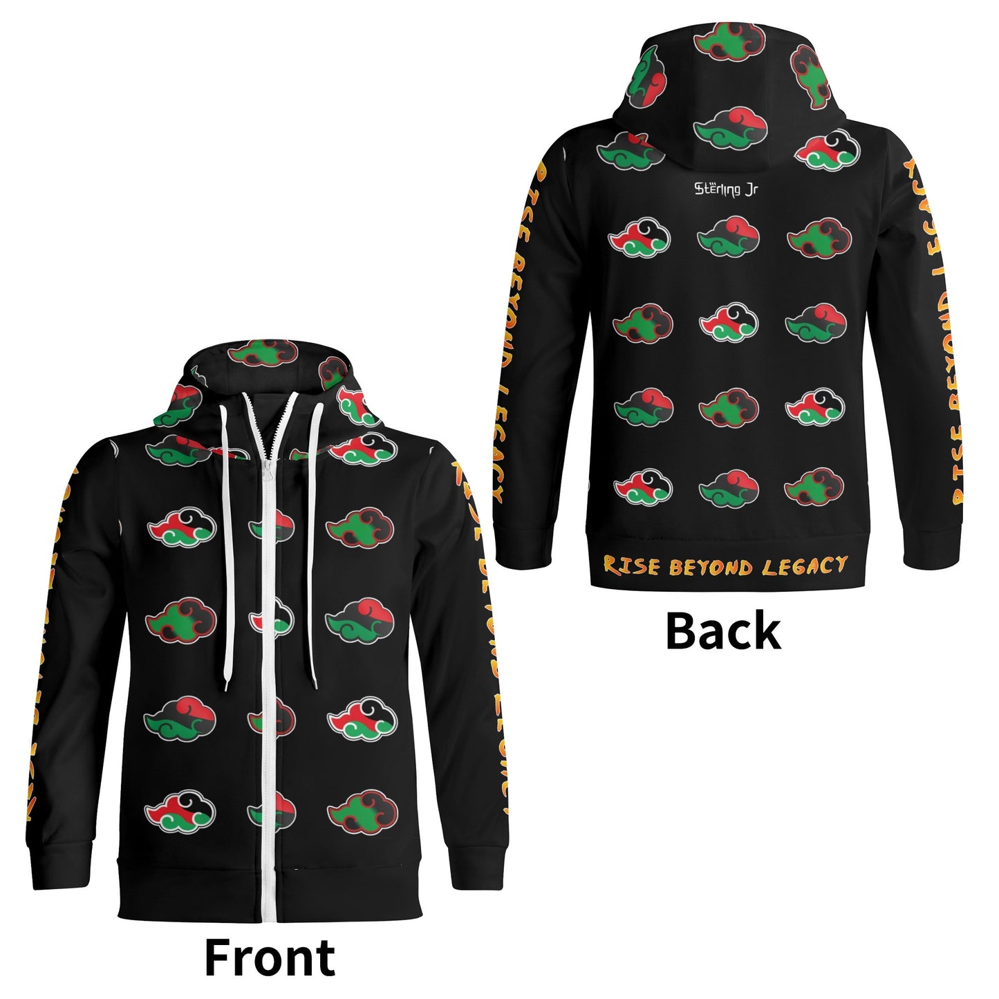 Rise Beyond Legacy (NAR) Adult Full Zip Turtleneck Hoodie