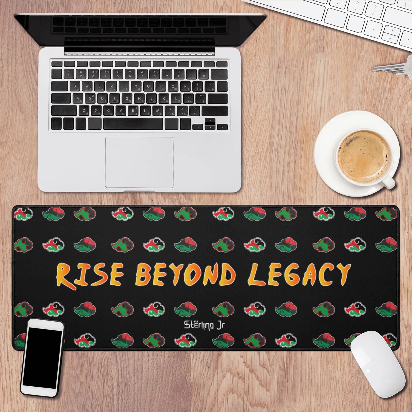 Rise Beyond Legacy (NAR) Rubber Gaming Mouse Mat Pad