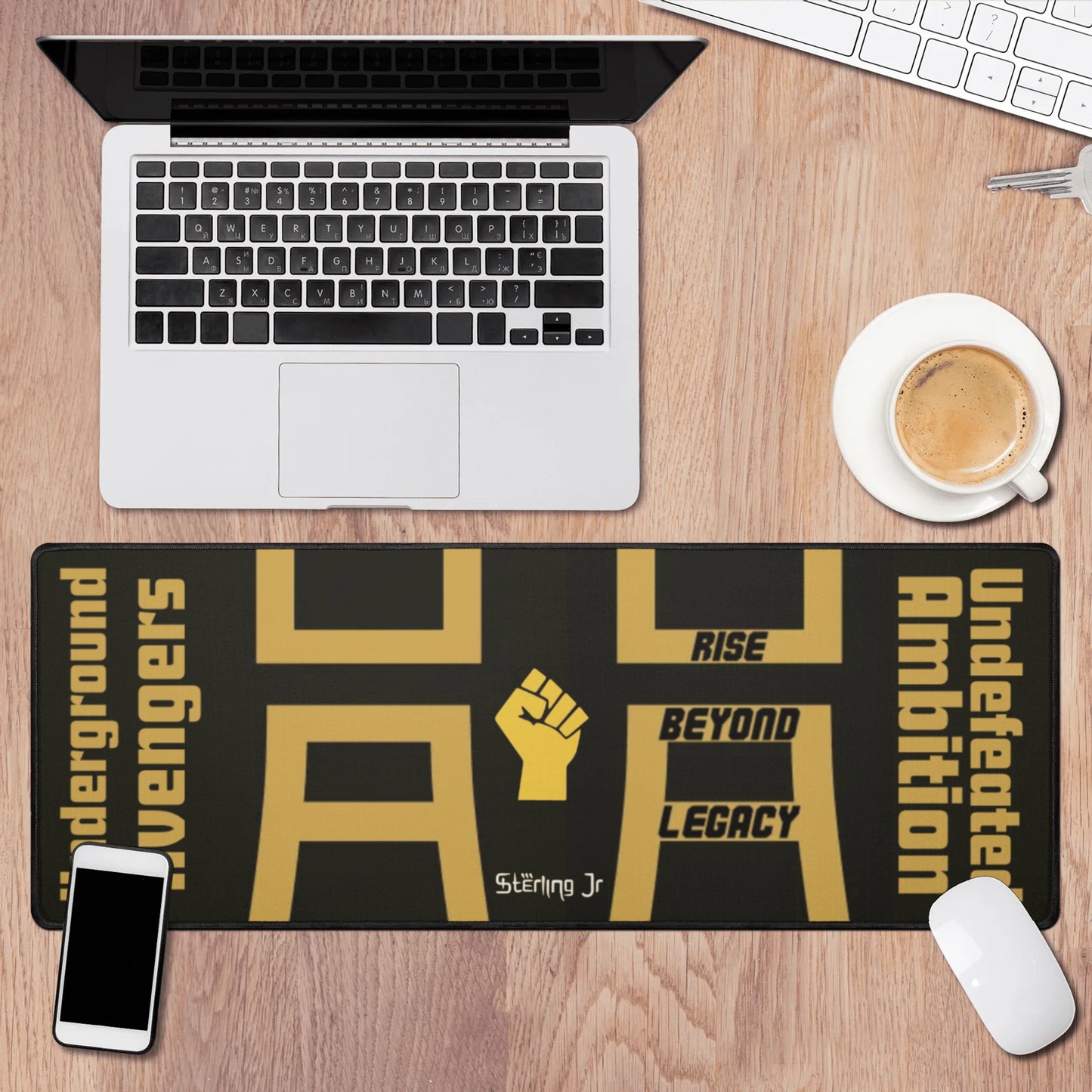 Rise Beyond Legacy (MHA) Rubber Gaming Mouse Mat Pad