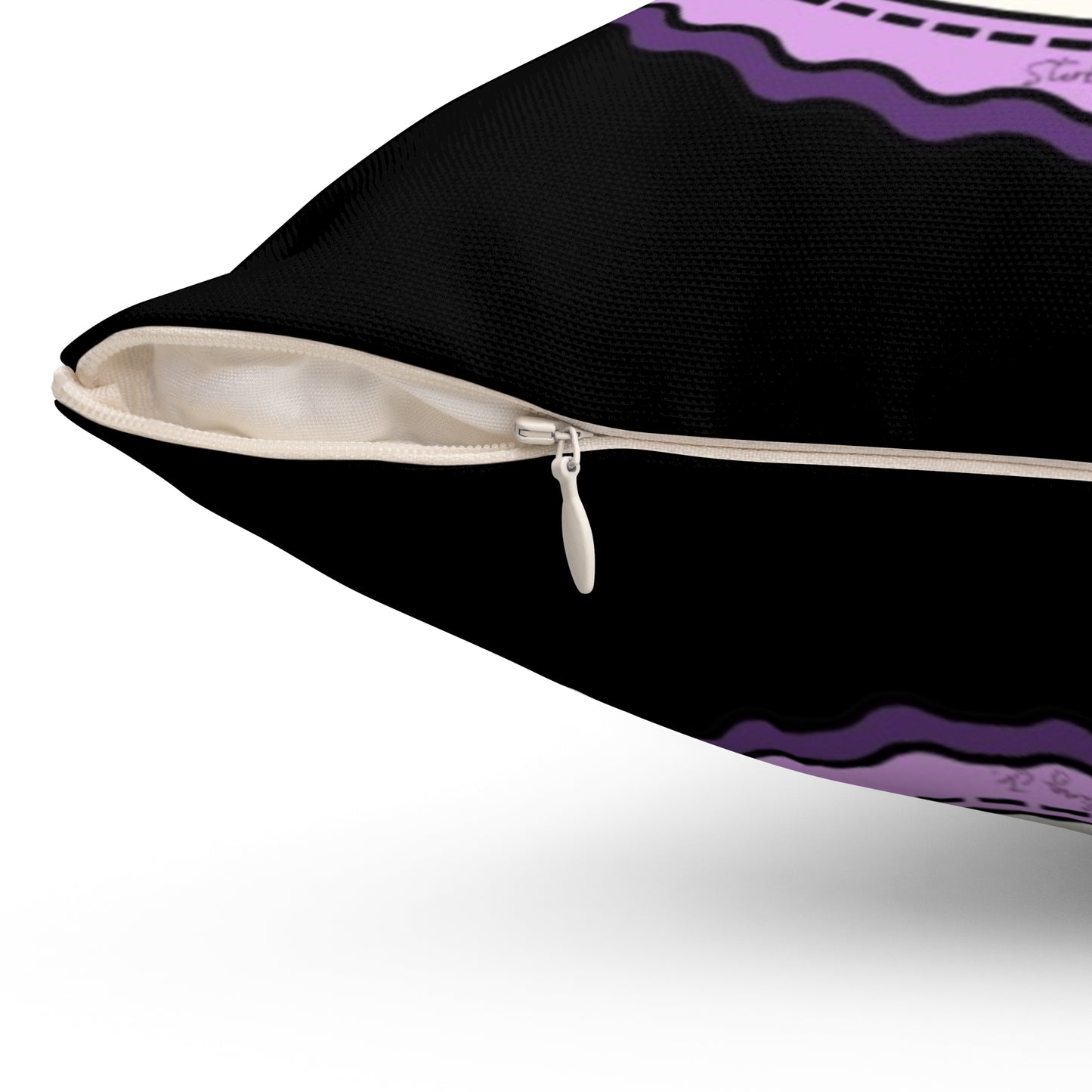 "The Flower Blog" Spun Polyester Square Pillow