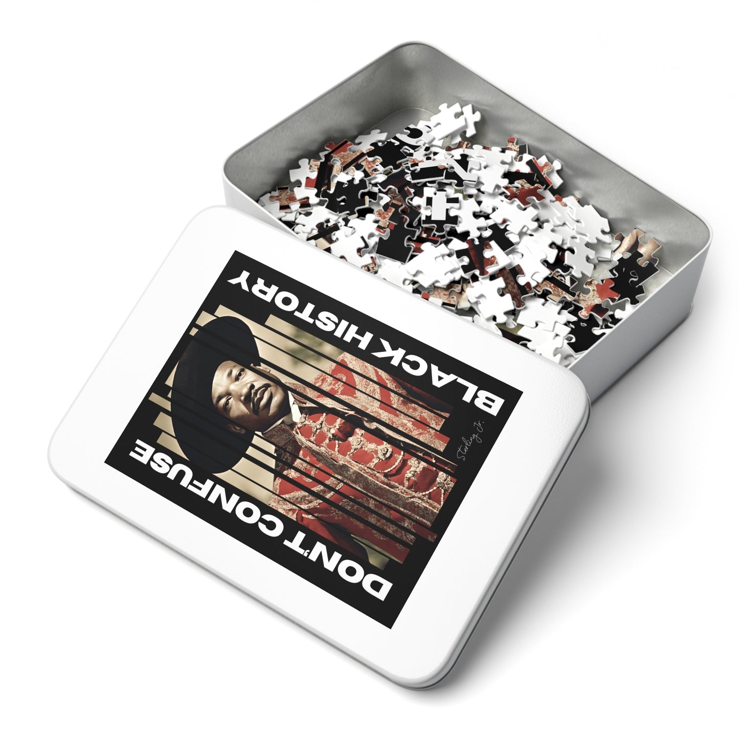 "Don't Confuse Black History" Jigsaw Puzzle