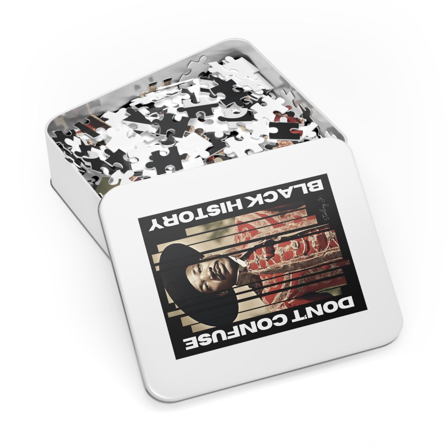 "Don't Confuse Black History" Jigsaw Puzzle