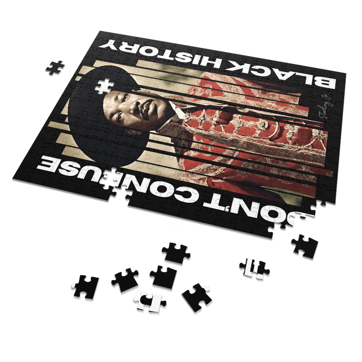 "Don't Confuse Black History" Jigsaw Puzzle
