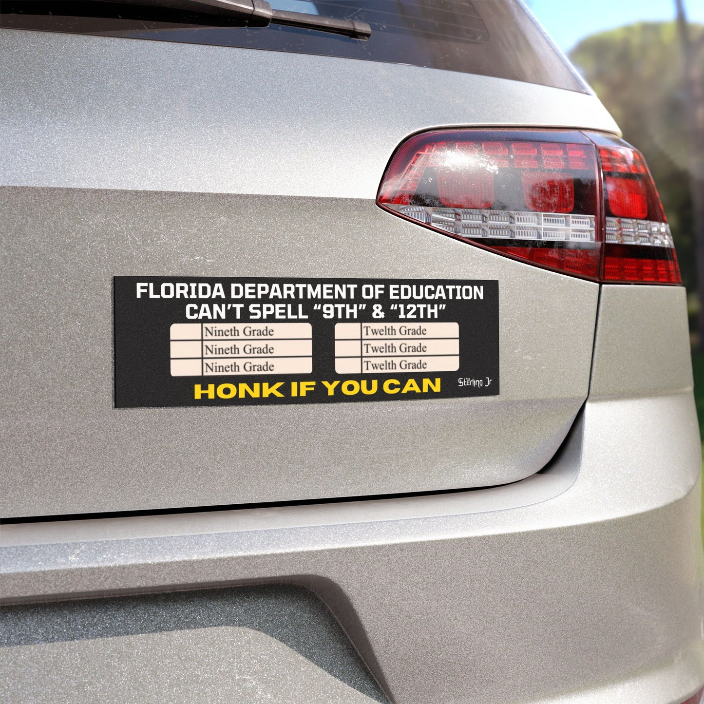 "FDOE" Bumper Sticker