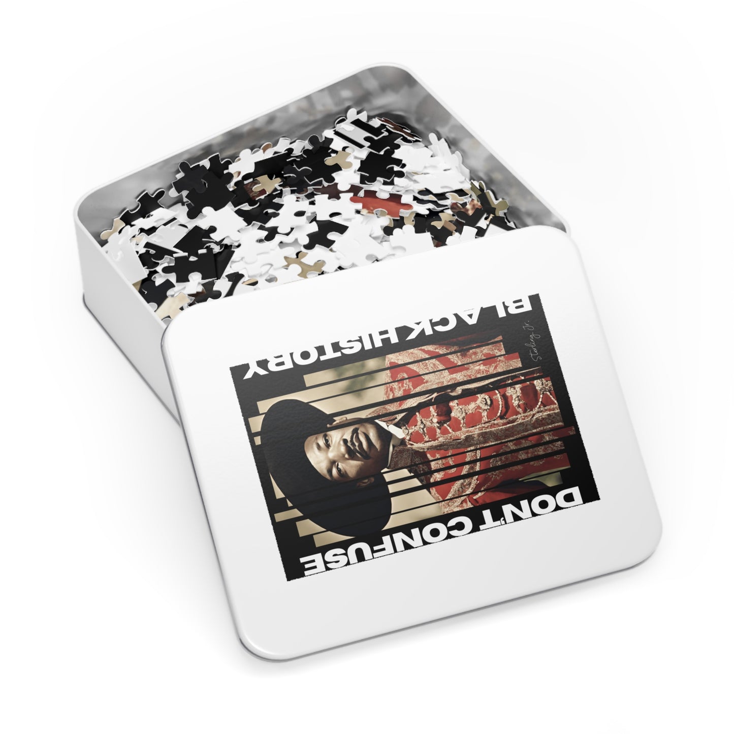 "Don't Confuse Black History" Jigsaw Puzzle
