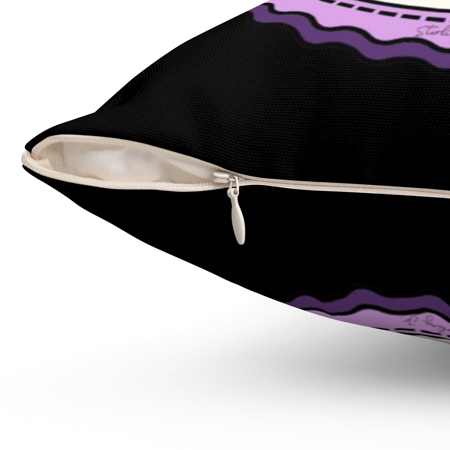 "The Flower Blog" Spun Polyester Square Pillow