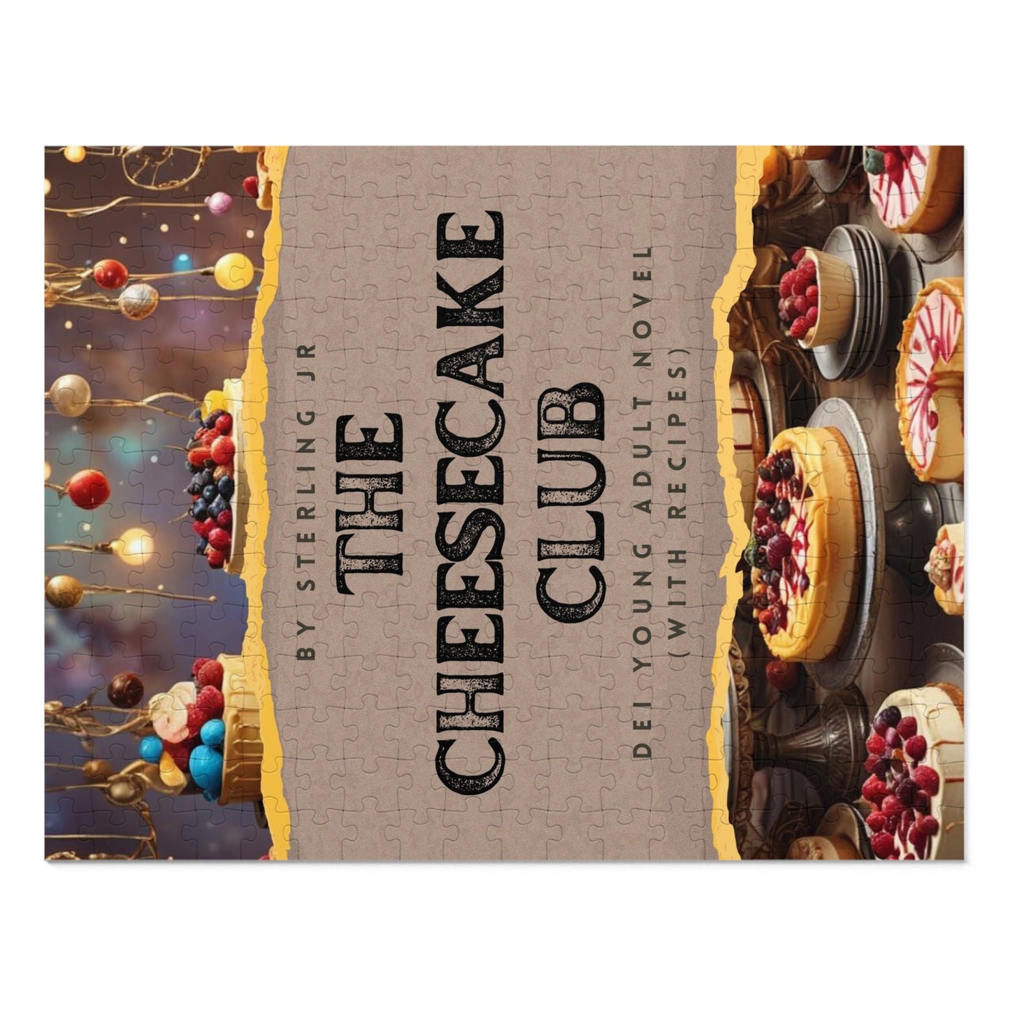 "The Cheesecake Club - Book Cover" Jigsaw Puzzle