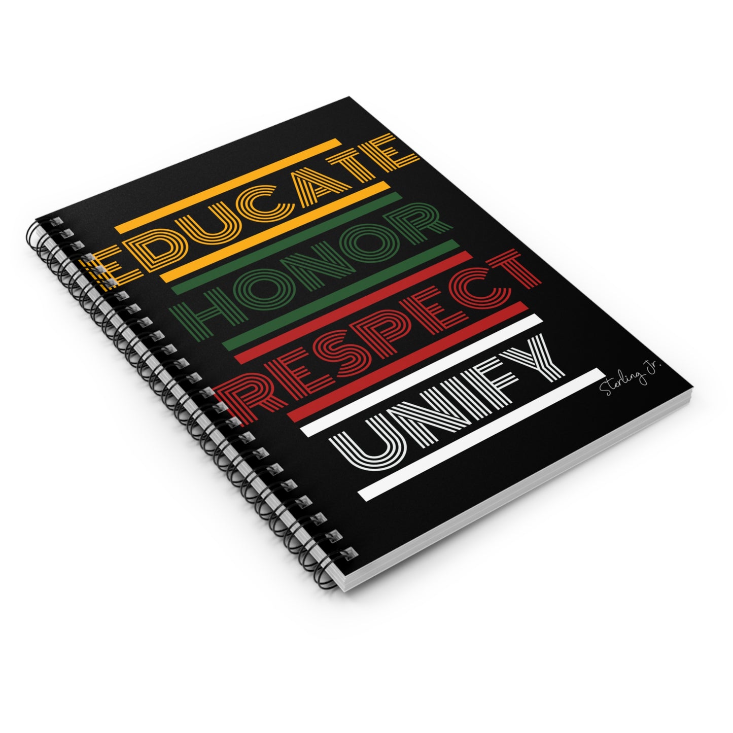 "EHRU" Spiral Notebook - Ruled Line