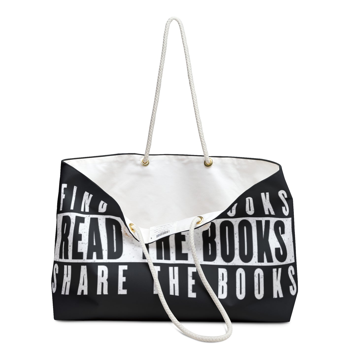 "Black Banned Books" Weekender Bag