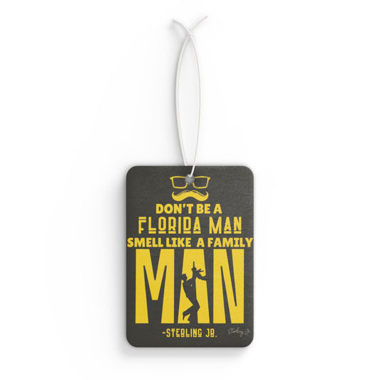 "Golden Florida Man" Car Air Freshener