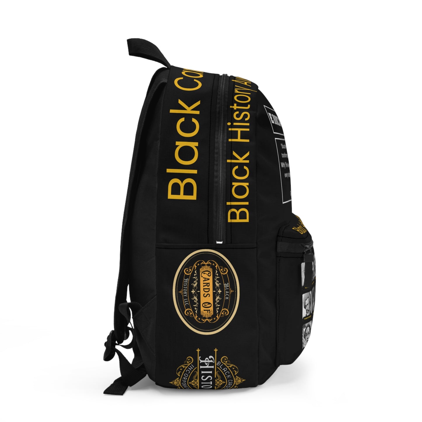 "Black Cards Of History" Backpack