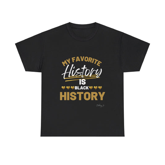 "Black [American] History" Unisex Heavy Cotton Tee