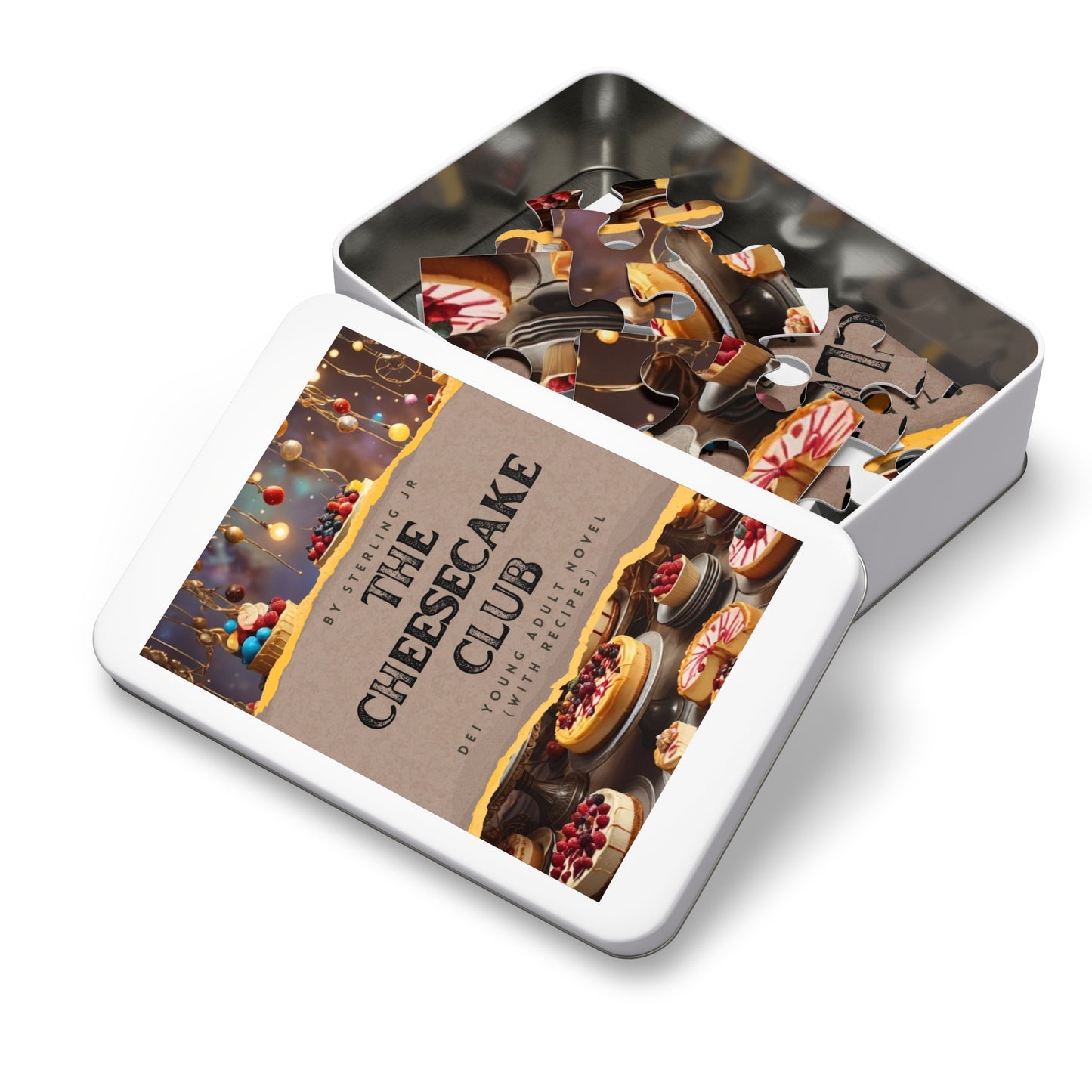 "The Cheesecake Club - Book Cover" Jigsaw Puzzle