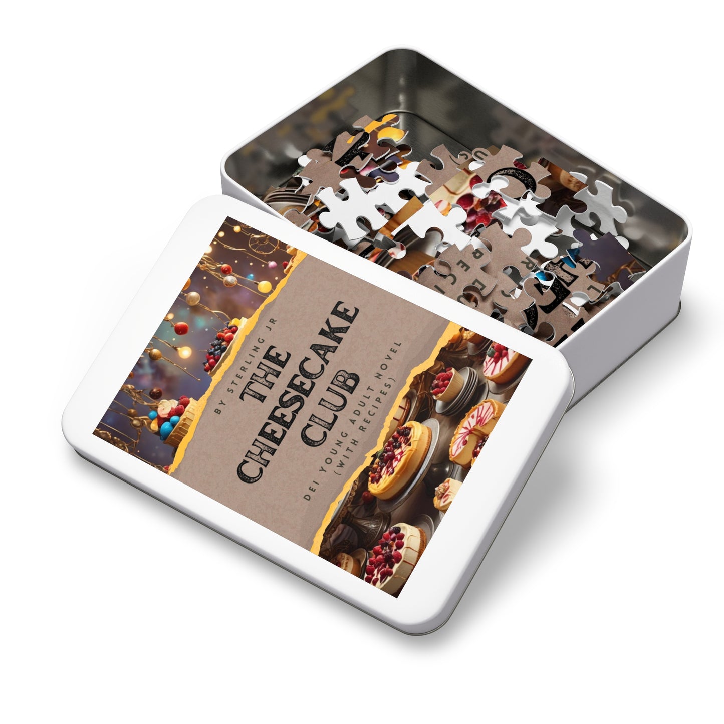 "The Cheesecake Club - Book Cover" Jigsaw Puzzle