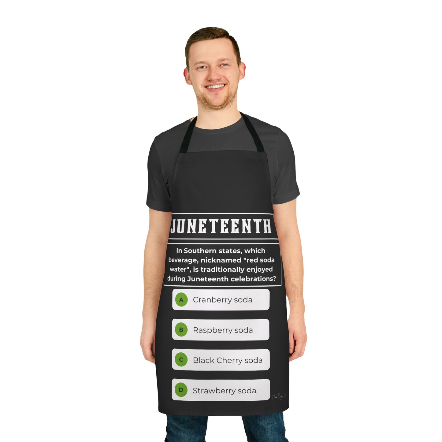 Biweekly "Black History Trivia" Apron