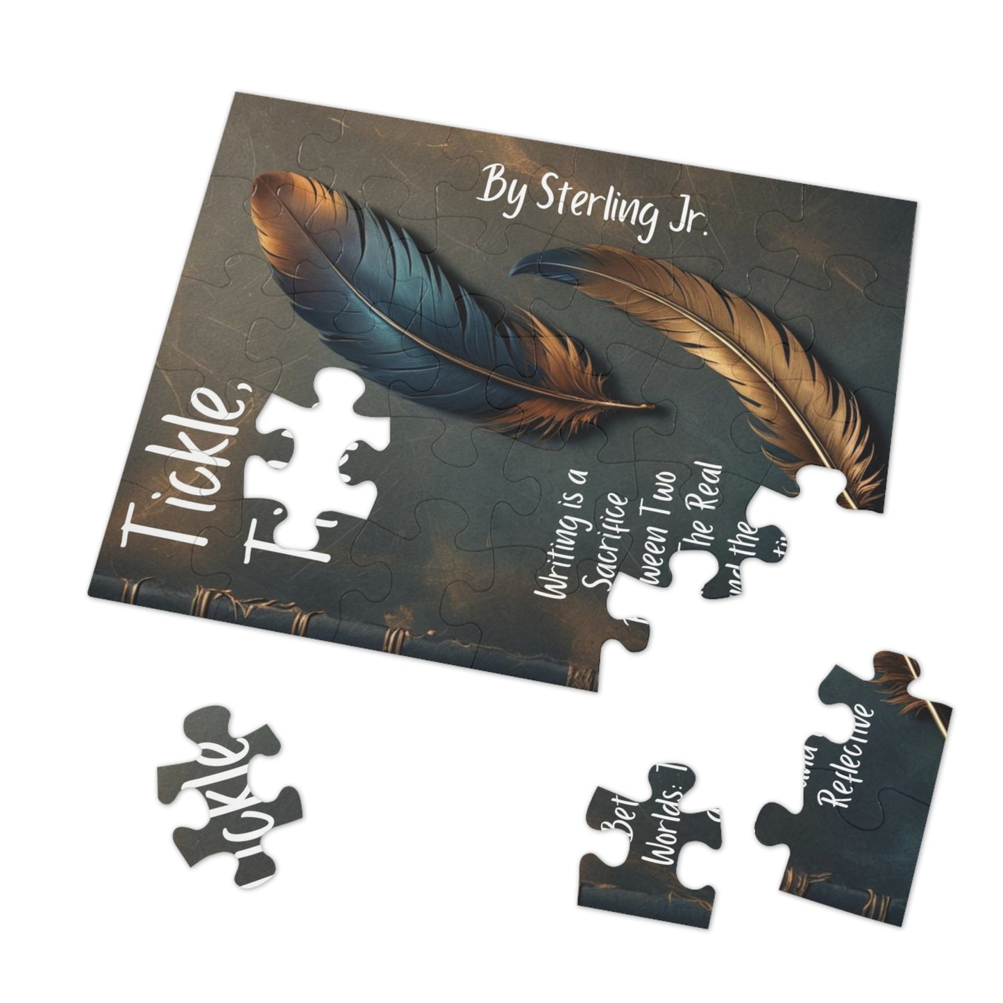 "Tickle, Tickle - Book Cover" Jigsaw Puzzle