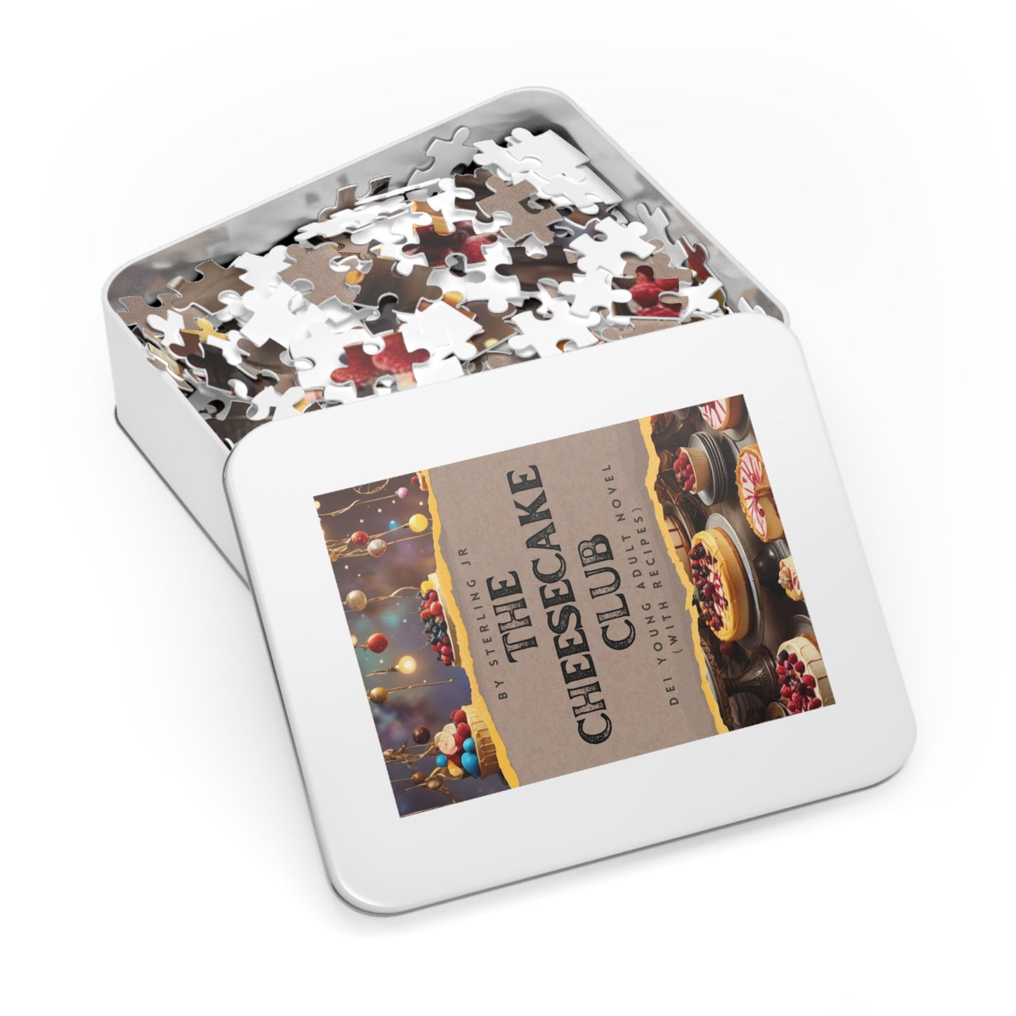 "The Cheesecake Club - Book Cover" Jigsaw Puzzle