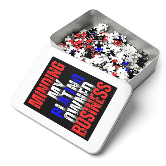 "Minding My Blatino Owned Business" Jigsaw Puzzle