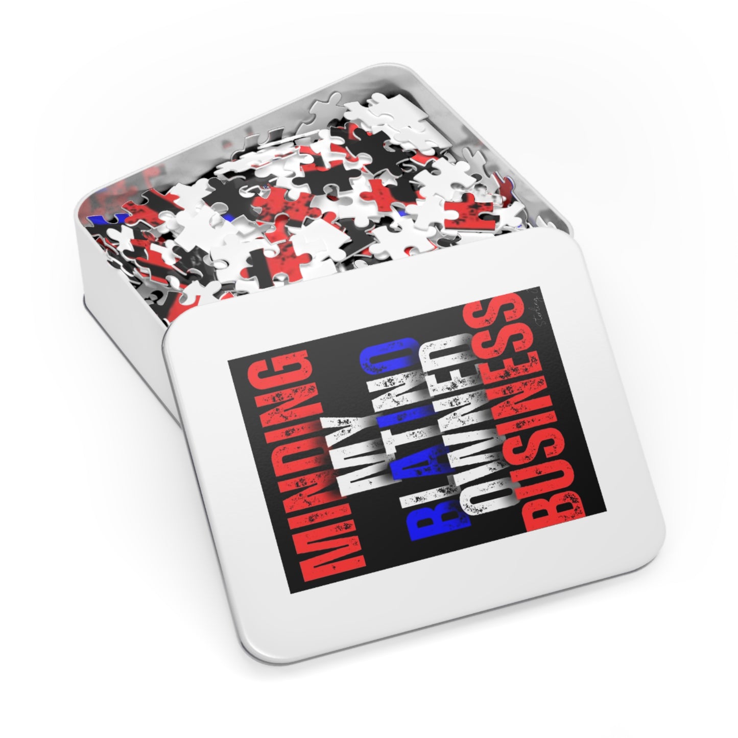 "Minding My Blatino Owned Business" Jigsaw Puzzle