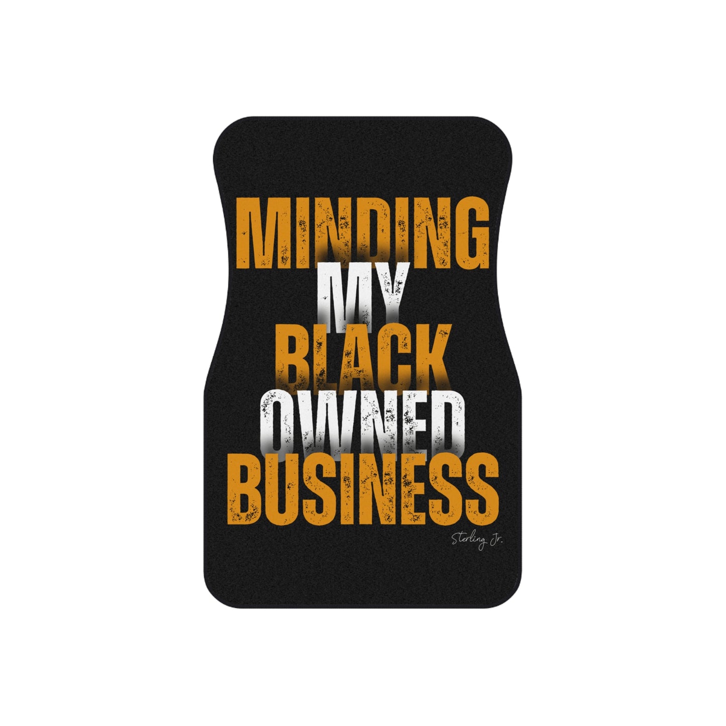 "Minding My Black Owned Business" Car Mats (Set of 4)