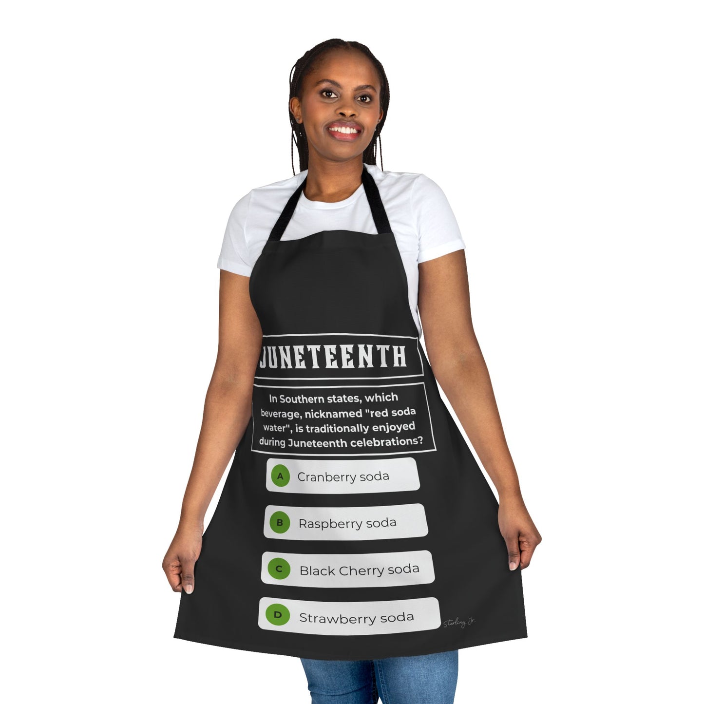 Biweekly "Black History Trivia" Apron