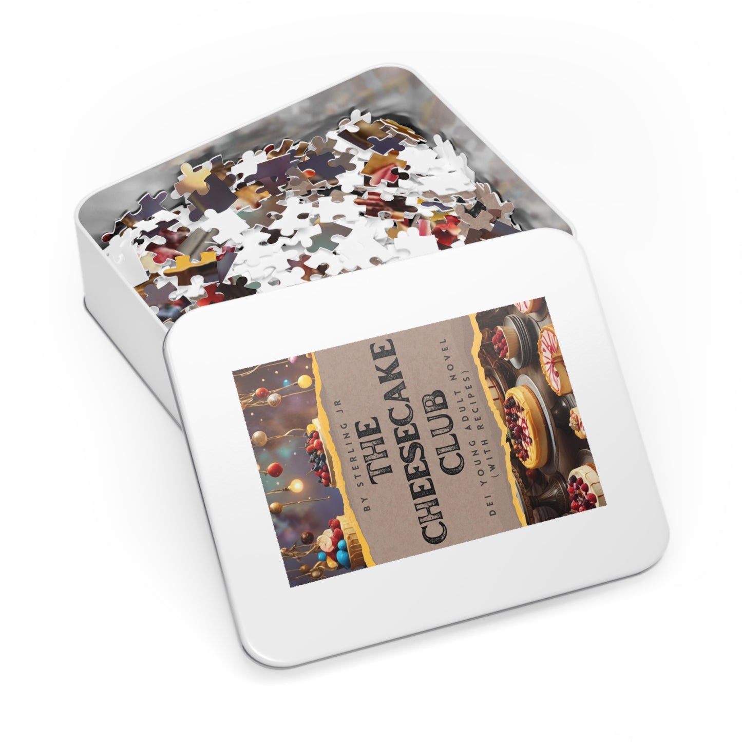 "The Cheesecake Club - Book Cover" Jigsaw Puzzle