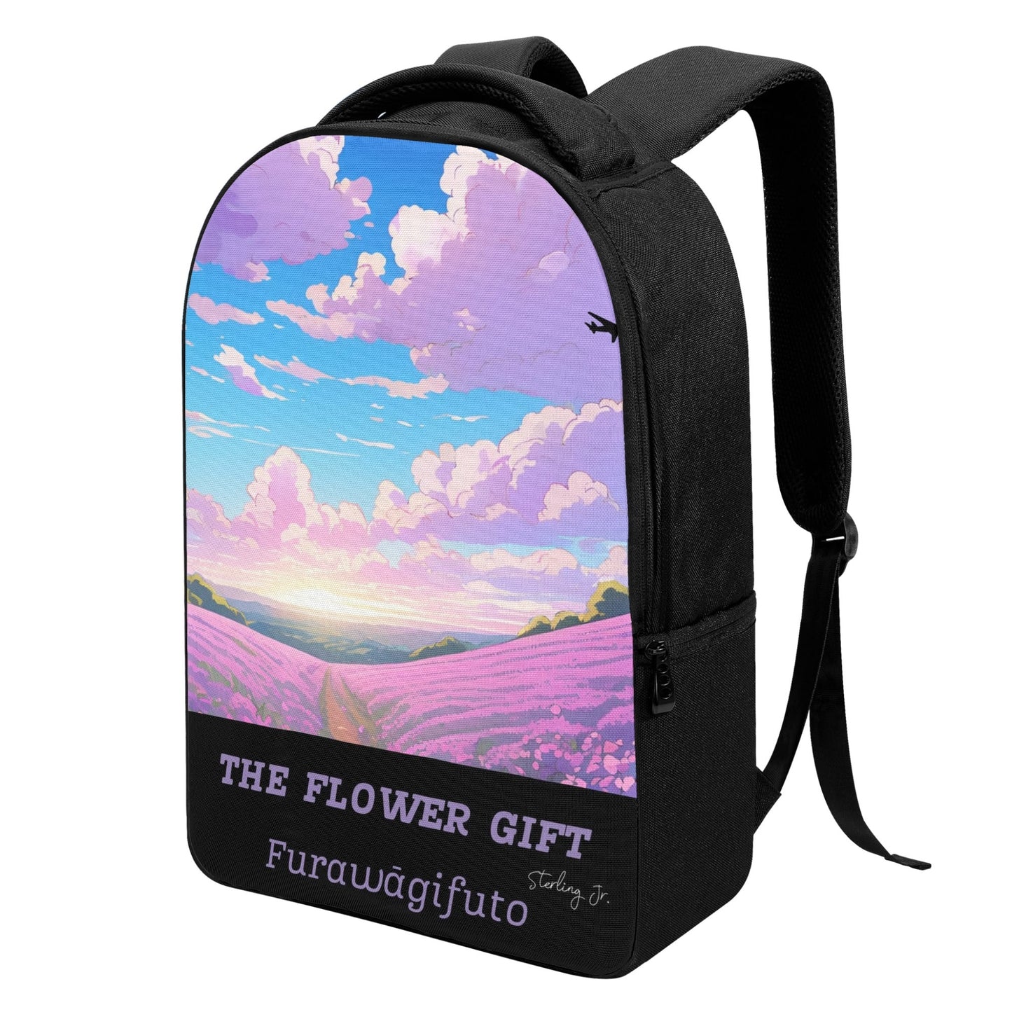 "The Flower Blog - Book Cover" Laptop Backpack