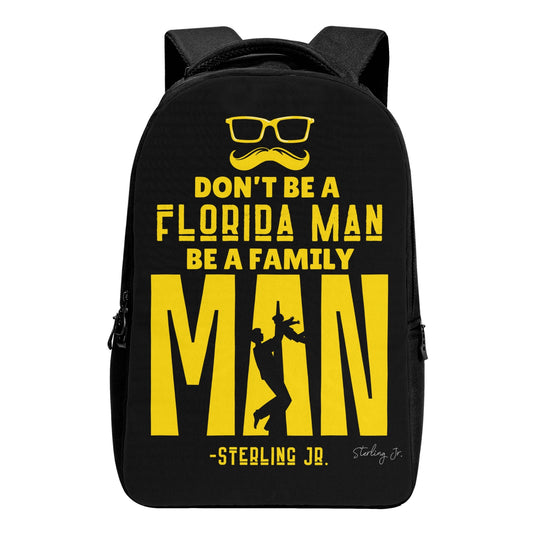 "Golden Florida Man" Laptop Backpack