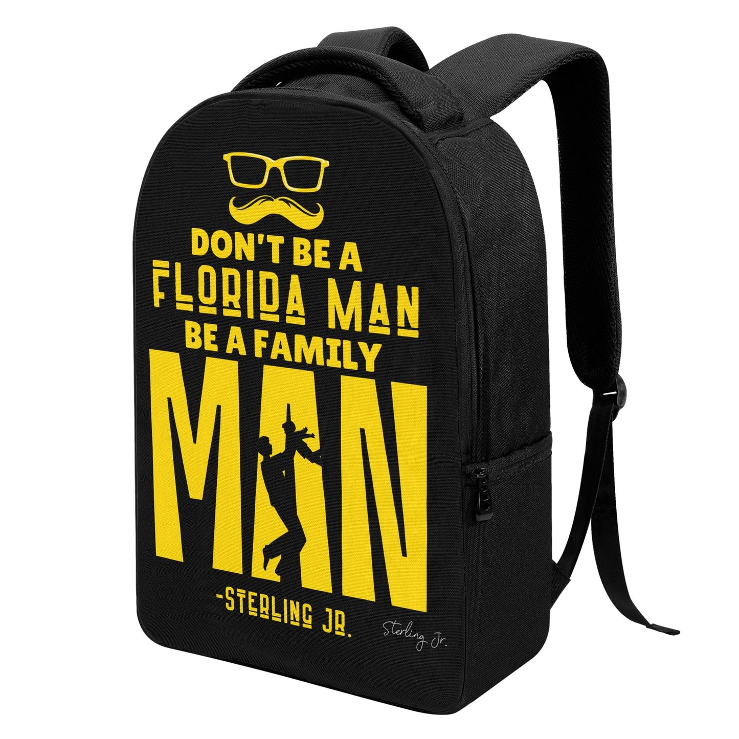 "Golden Florida Man" Laptop Backpack