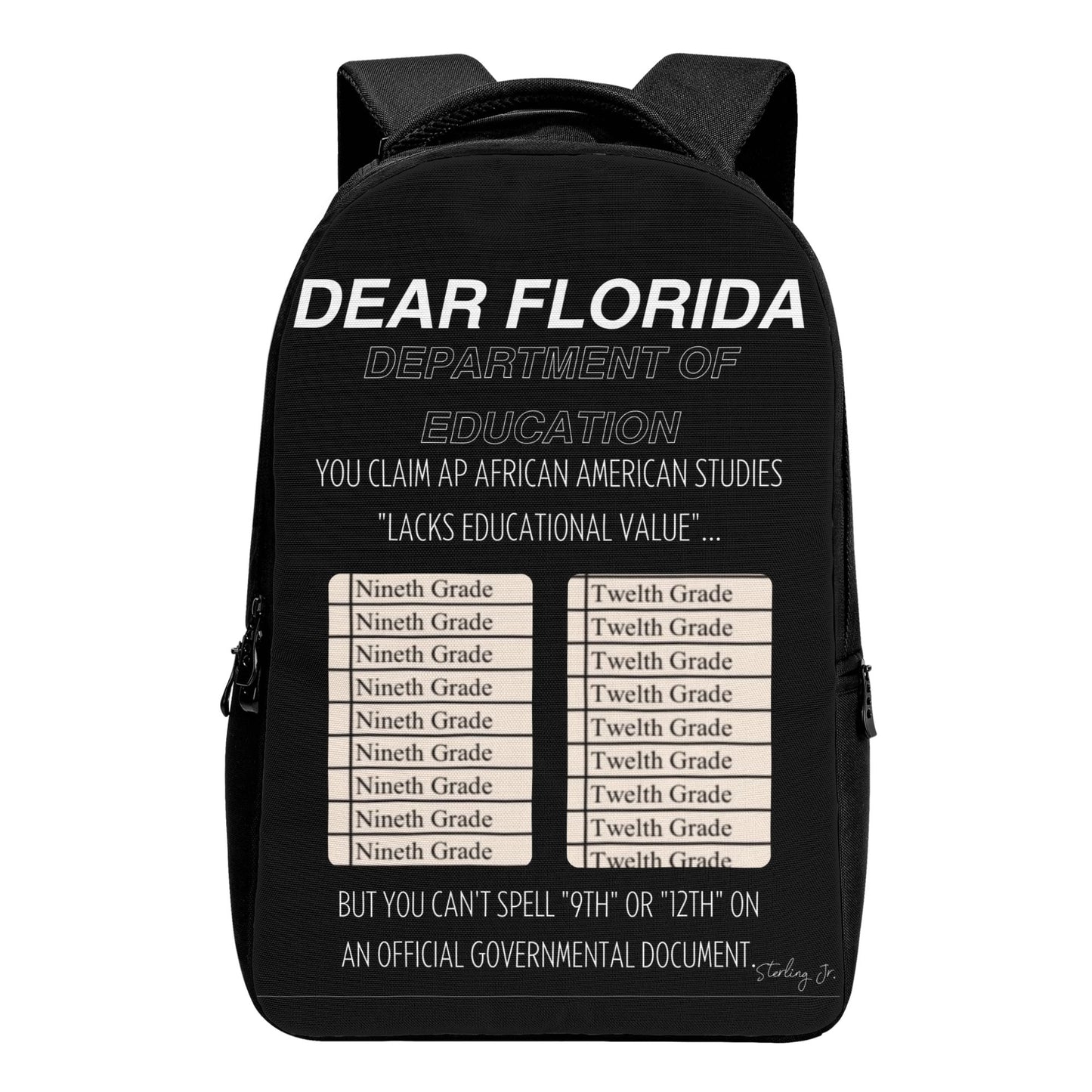 "FDOE" Laptop Backpack