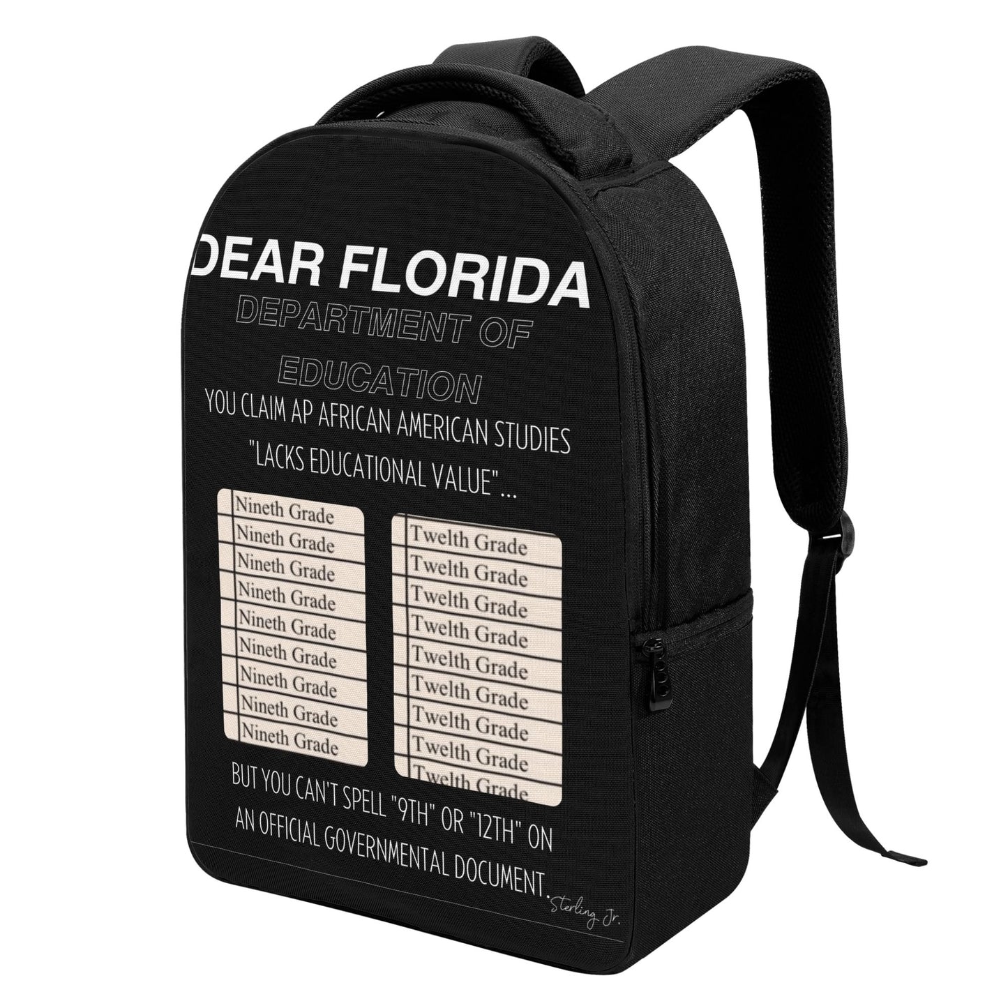 "FDOE" Laptop Backpack