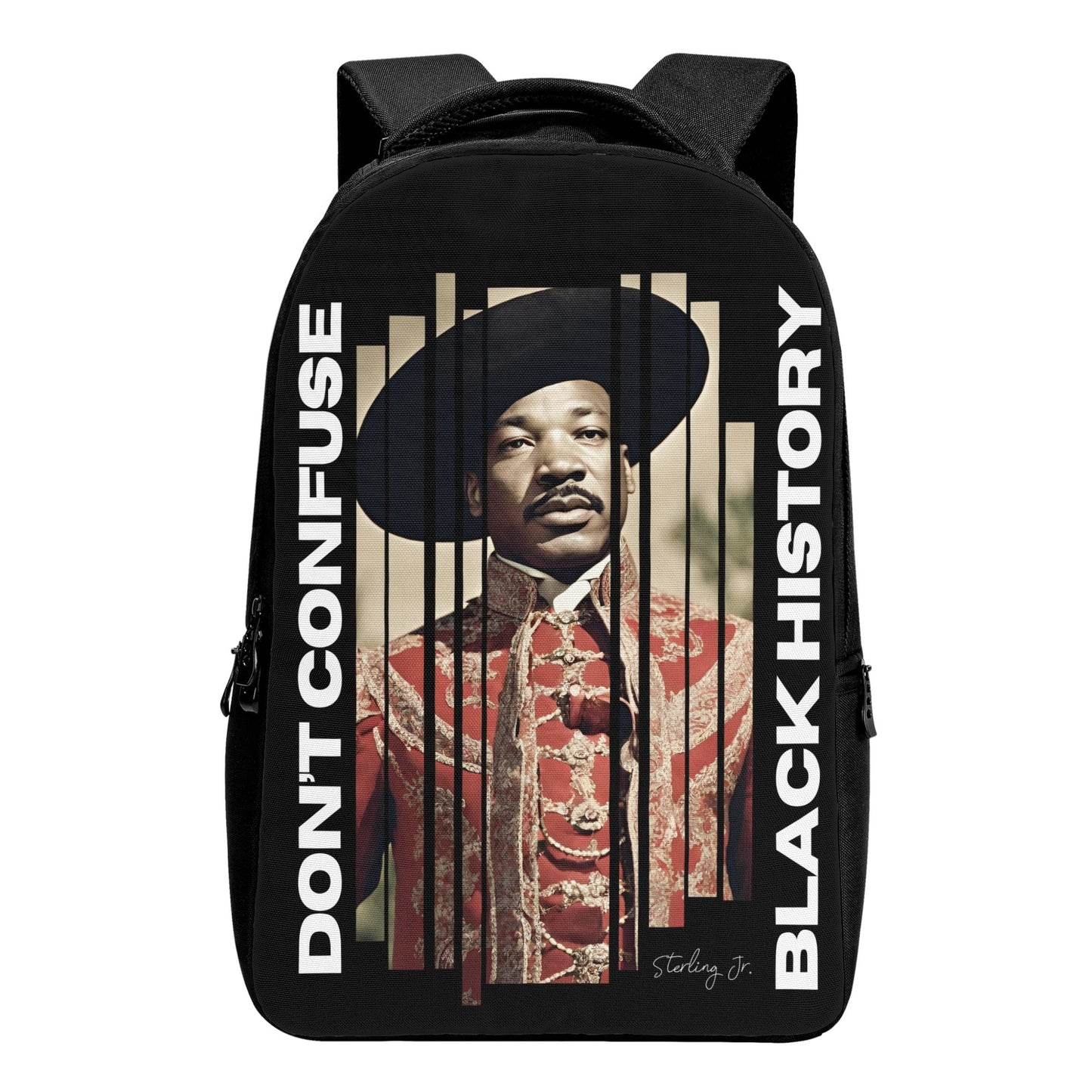 "Don't Confuse Black History" Laptop Backpack