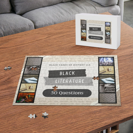 "Black Literature" Wooden Jigsaw Puzzle (300 Pcs)