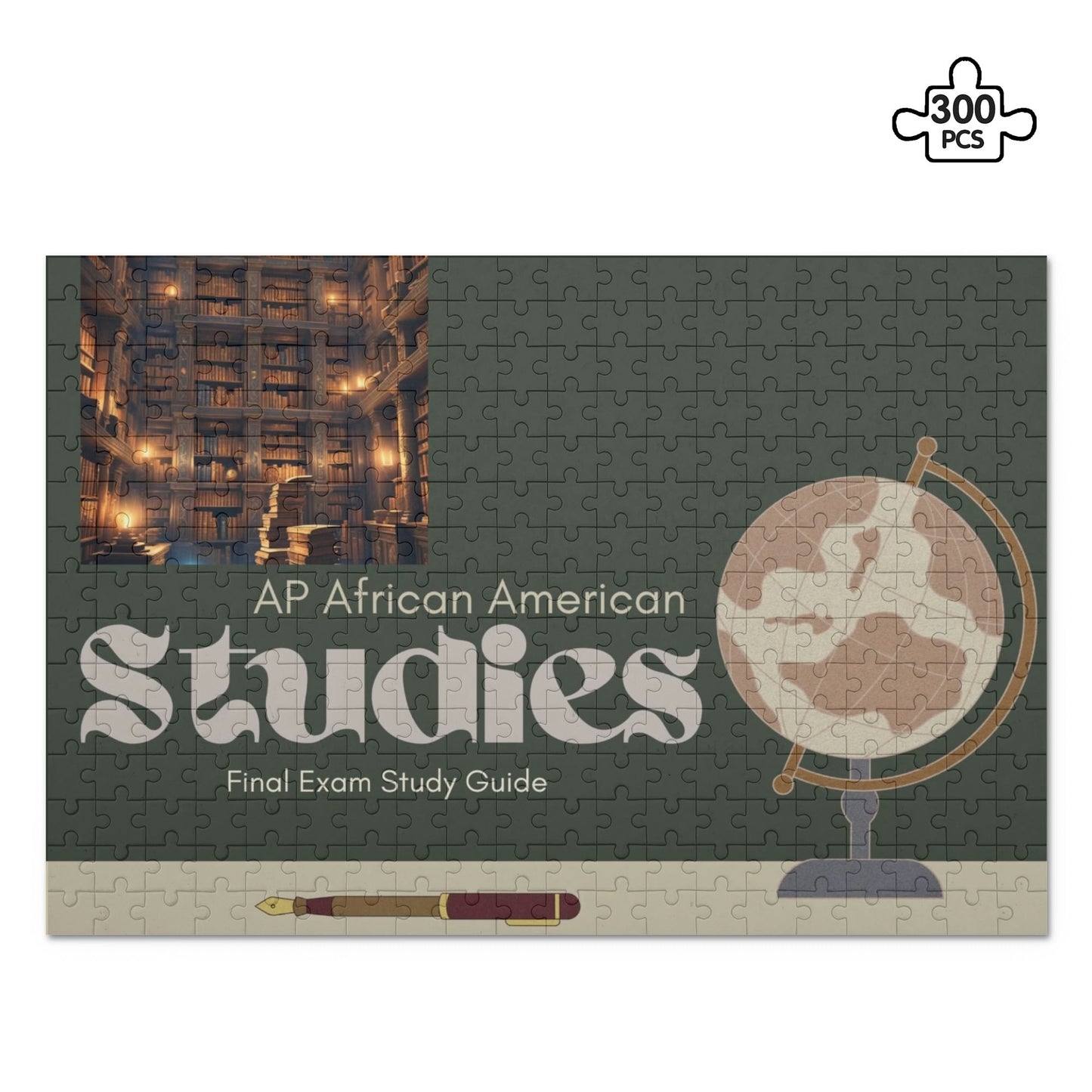 "AP African American Studies" Wooden Jigsaw Puzzle (300 Pcs)