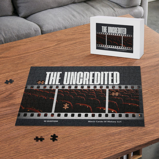 "The Uncredited" Wooden Jigsaw Puzzle (300 Pcs)