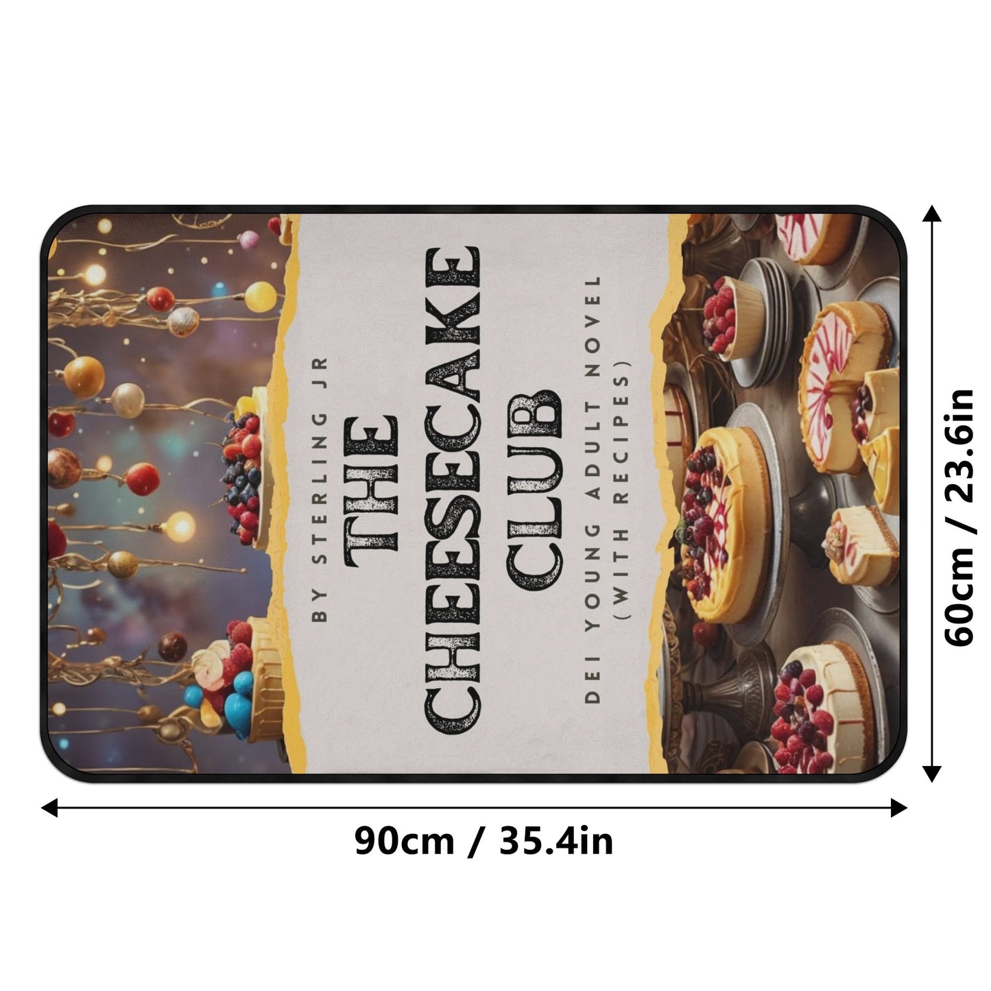 "The Cheesecake Club" Non-slip Room Rug