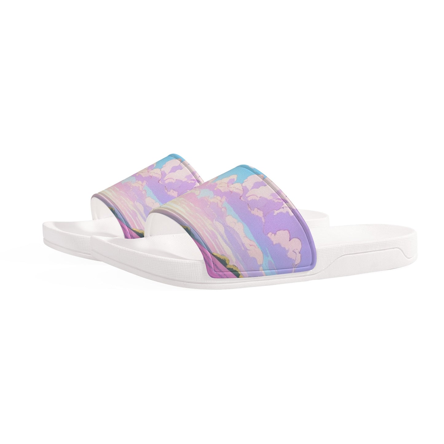 "The Flower Gift" Men's Slide Sandals