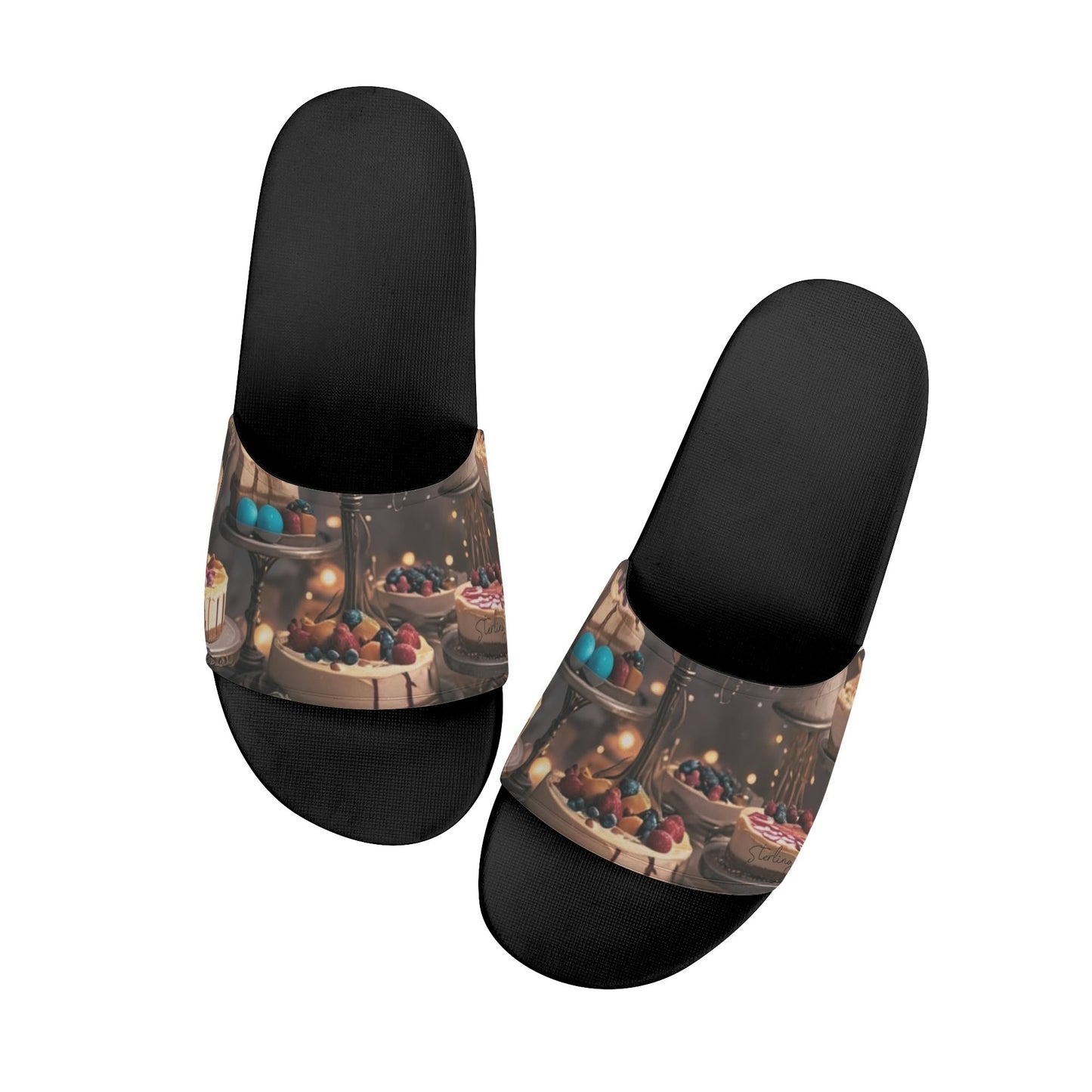 "The Cheesecake Club" Men's Slide Sandals