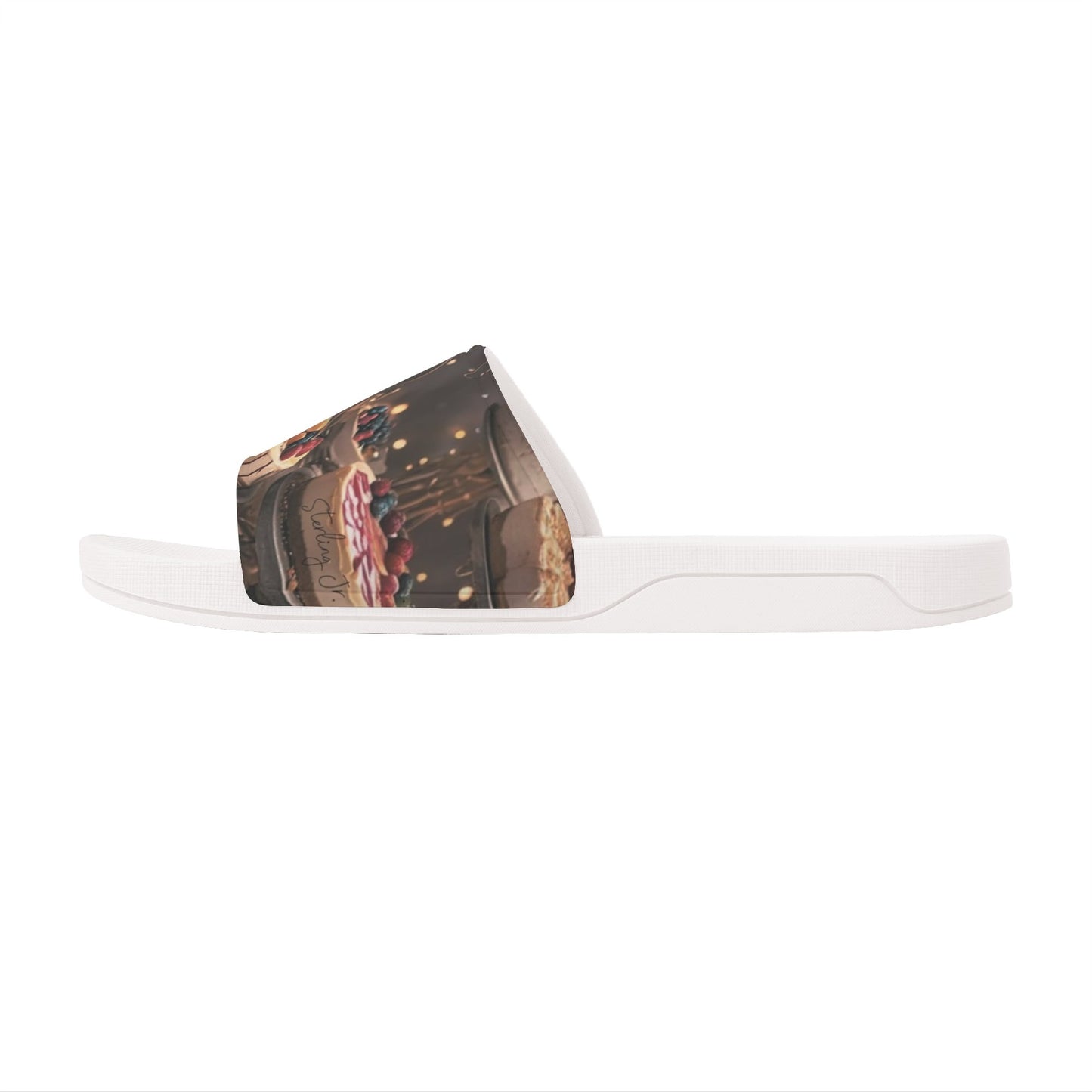 "The Cheesecake Club" Men's Slide Sandals